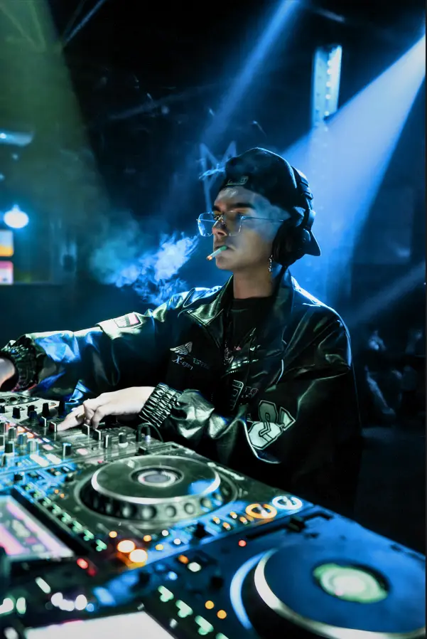 Alejo V Live Set - Luces Azules